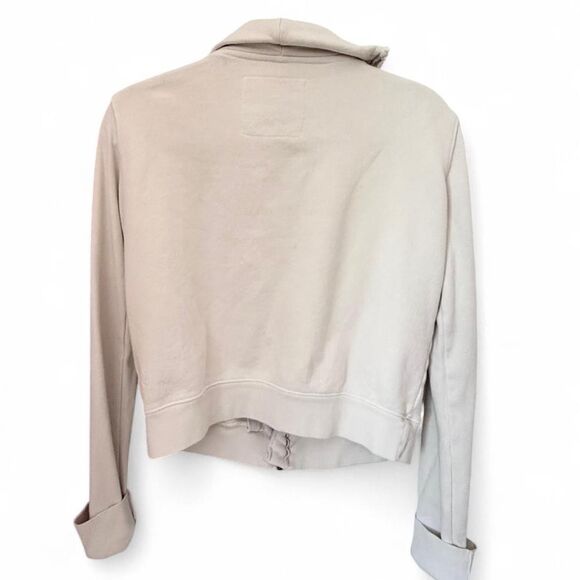 Frank & Eileen Tee Lab asymmetrical zip-up sweatshirt Size small - Picture 3 of 4